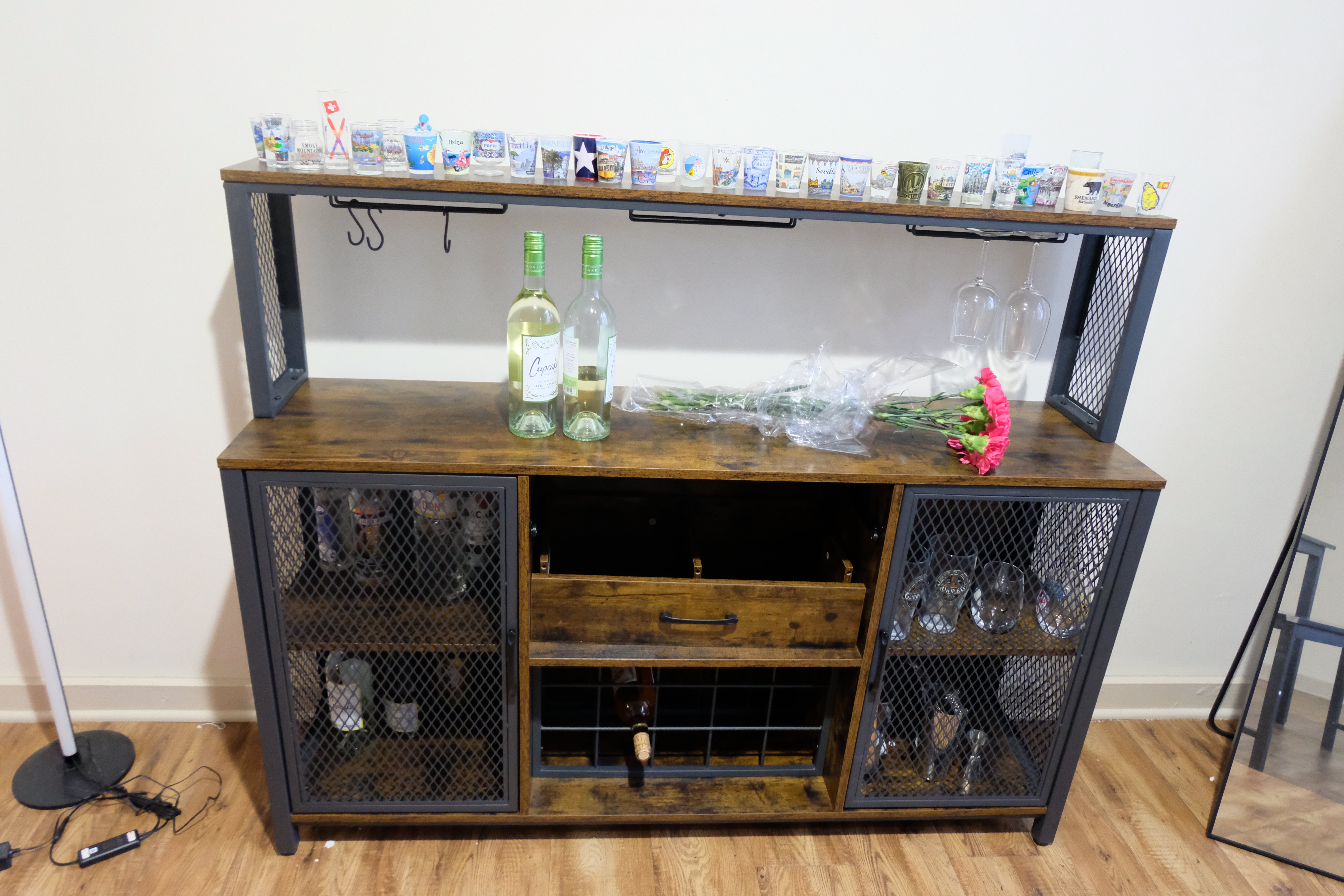 Bar Cabinet — full front view